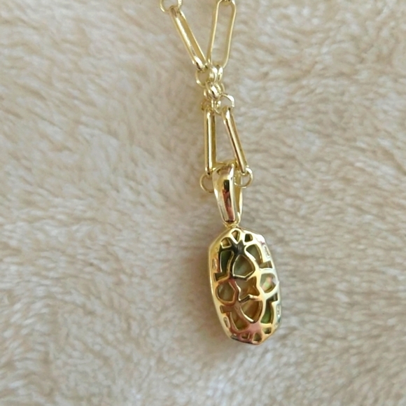 Kendra Scott Elisa Gold or Silver Triple Strand Necklace Lilac or Abalone - Picture 6 of 16